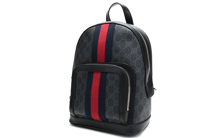 Gucci Logo Backpack 'Black' 598102-92TAN-1071 #