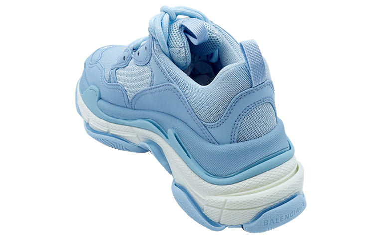 (WMNS) Balenciaga Triple S Sneaker 'Light Blue' 524039W2CA74090 #