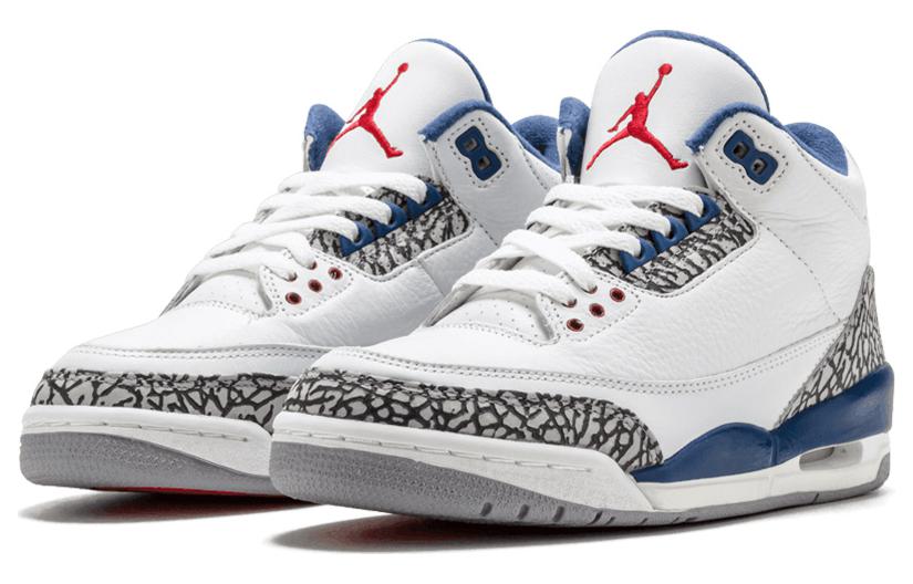 Air Jordan 3 Retro 'True Blue' 2001 136064-141 #