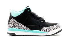 (GS) Air Jordan 3 Retro 'Black Purple Turquoise' 441141-045 #