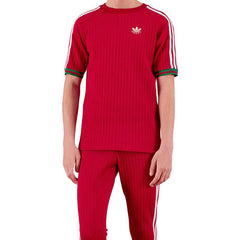 Gucci x adidas Jersey T-Shirt 'Red' 700486-XJEJT-6429 #.