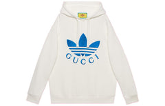 Gucci x adidas Hoodie 'White Blue' 702607-XJEDA-9088 #.