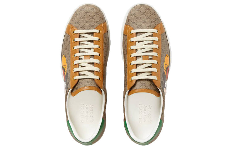 Disney x Gucci Ace Low 'Mickey Mouse - Beige' 602548-HWM10-8961 #