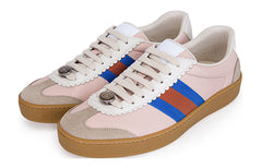 (WMNS) Gucci G74 Web Casual Shoes Pink Blue 624484-0PV20-9561 #.
