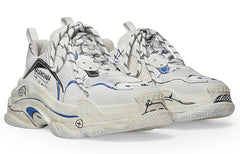 (WMNS) Balenciaga Triple S 'White' 524039W3SRB9014 #