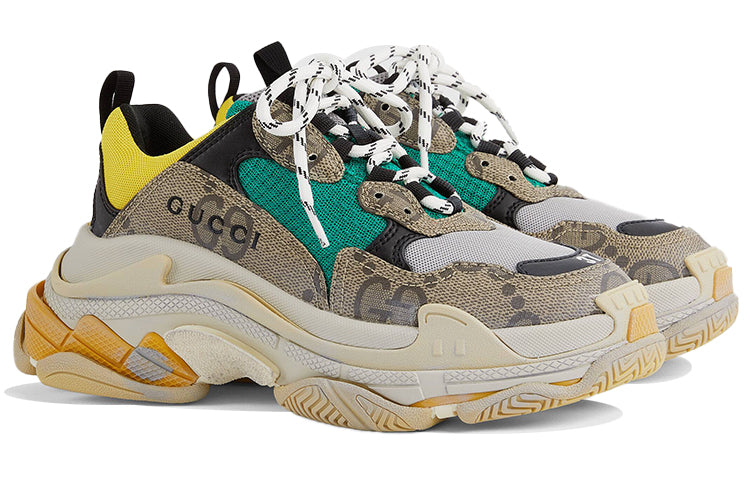 (WMNS) Gucci x Balenciaga Triple S 'MAXI SUPREME' 677193-UMO20-9766 #