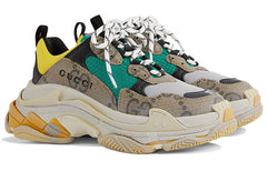 (WMNS) Gucci x Balenciaga Triple S 'MAXI SUPREME' 677193-UMO20-9766 #