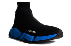 Balenciaga Speed 2.0 Sneaker 'Black Blue' 617239W2DB21041 #