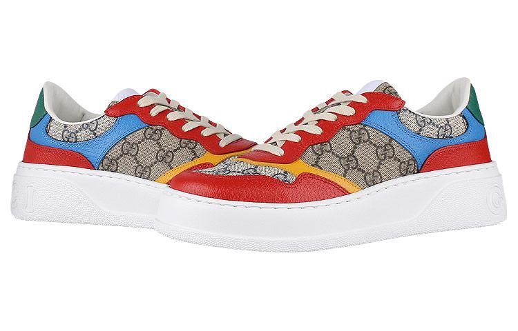 Gucci GG Sneaker 'Beige Red Blue' 726828-FABAV-4050 #