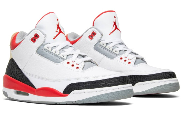 Air Jordan 3 Retro 'Fire Red' 2007 136064-161 #