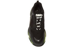 Balenciaga Triple S Sneaker 'Black Yellow Fluo' 541624W09ON1047 #