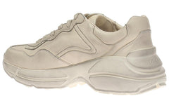 Gucci Rhython Leather Sneaker 'Ivory' 498916-A9L00-9522 #.