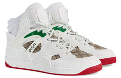 Gucci Basket High 'White Demetra Red' 673077-2SHG0-9076 #.