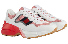 (WMNS) Gucci Rhyton 'White Pink Reflective' 645771-2H060-9149 #