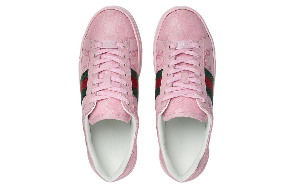 (WMNS) Gucci Ace sneaker with Web 'Pink' 760774-FACRF-5856 #.