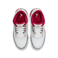 (GS) Air Jordan 3 Retro 'Cardinal Red' 398614-126 #