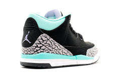 (GS) Air Jordan 3 Retro 'Black Purple Turquoise' 441141-045 #