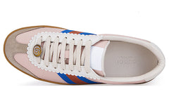 (WMNS) Gucci G74 Web Casual Shoes Pink Blue 624484-0PV20-9561 #.