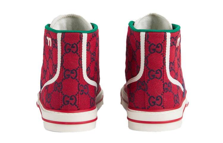 Gucci Tennis 1977 High Top Sneakers 'Red' 661389-2UZL0-6497 #.
