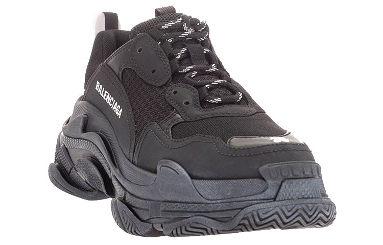 (WMNS) Balenciaga Triple S 'Black' 531388W09OM1000 #