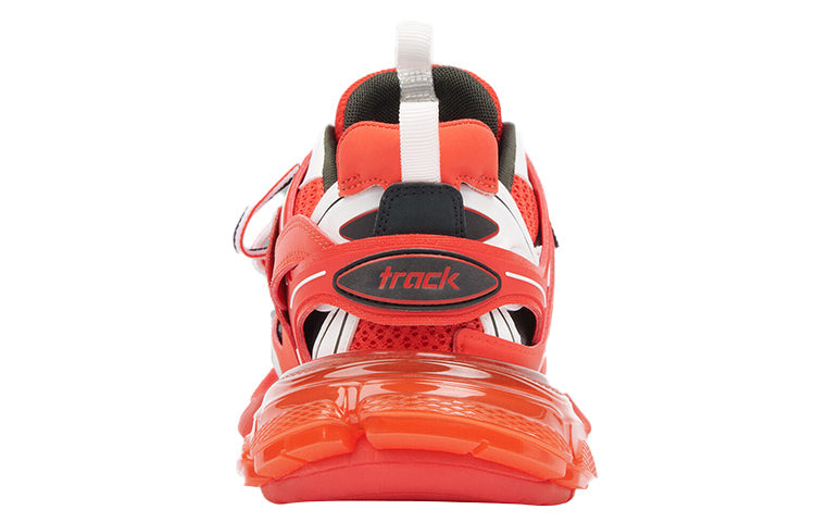 Balenciaga Track Clear Sole Low-Top Sneakers Red 647742W3BZ16591 #
