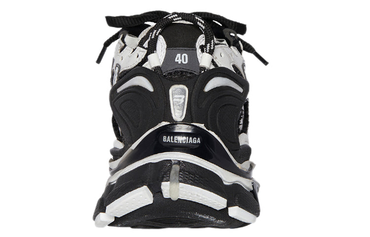 (WMNS) Balenciaga Runner 'White Black White' 677402W3RB29010 #