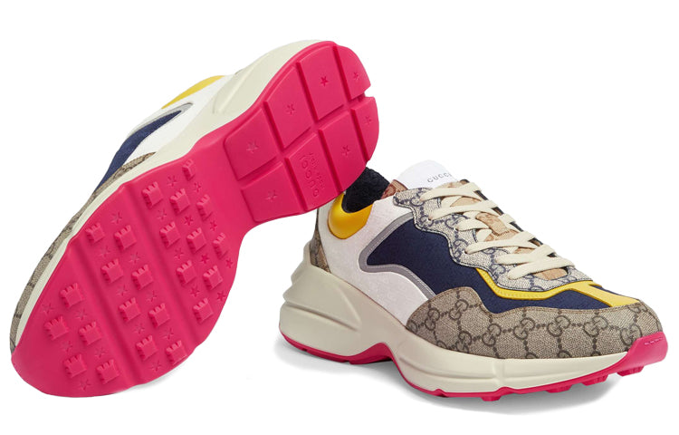 Gucci GG Rhyton 'Beige White Yellow' 619891-99WF0-4370 #