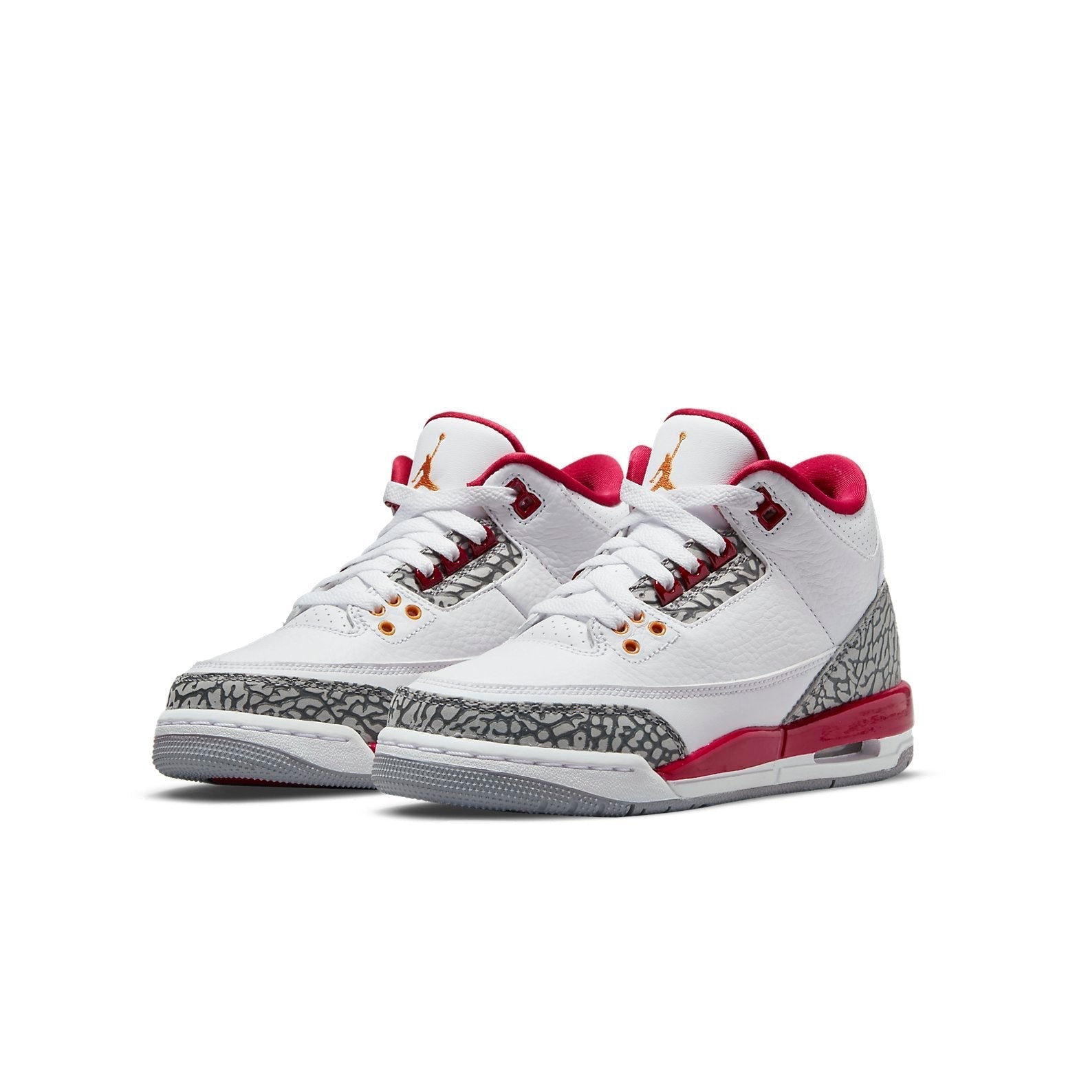 (GS) Air Jordan 3 Retro 'Cardinal Red' 398614-126 #