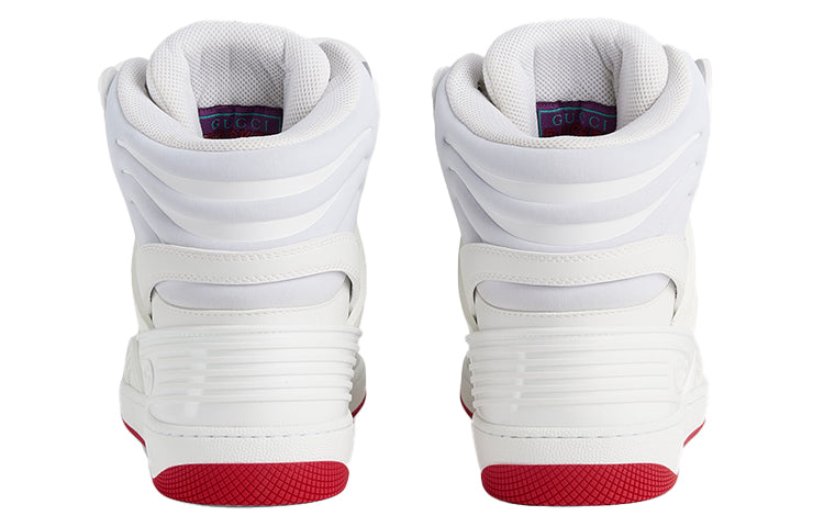 Gucci Basket High 'White Demetra Red' 673077-2SHG0-9076 #.