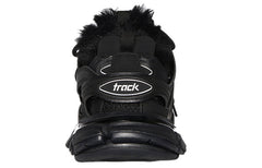 Balenciaga Track Sneaker 'Faux Fur Black' 668556W3CQ11000 #