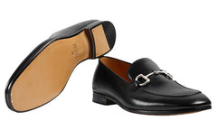 Gucci Horsebit Loafers 'Black Silver' 649479-0G0V0-1000 #.