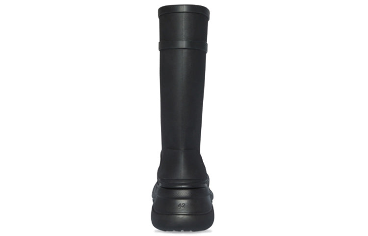 Crocs x Balenciaga Boots 'Black' 677384W1S8E1000 #