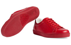 Gucci Ace 'Interlocking G - Hibiscus Red' 599147-AYO70-6463 #