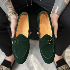 UrbanClass™ Men's Suede Leather Loafers - Elegance & Daily Comfort