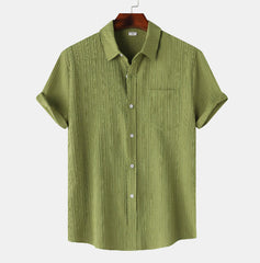 Urban Loose Men's Shirt - Comfortable Style and Urban Trend