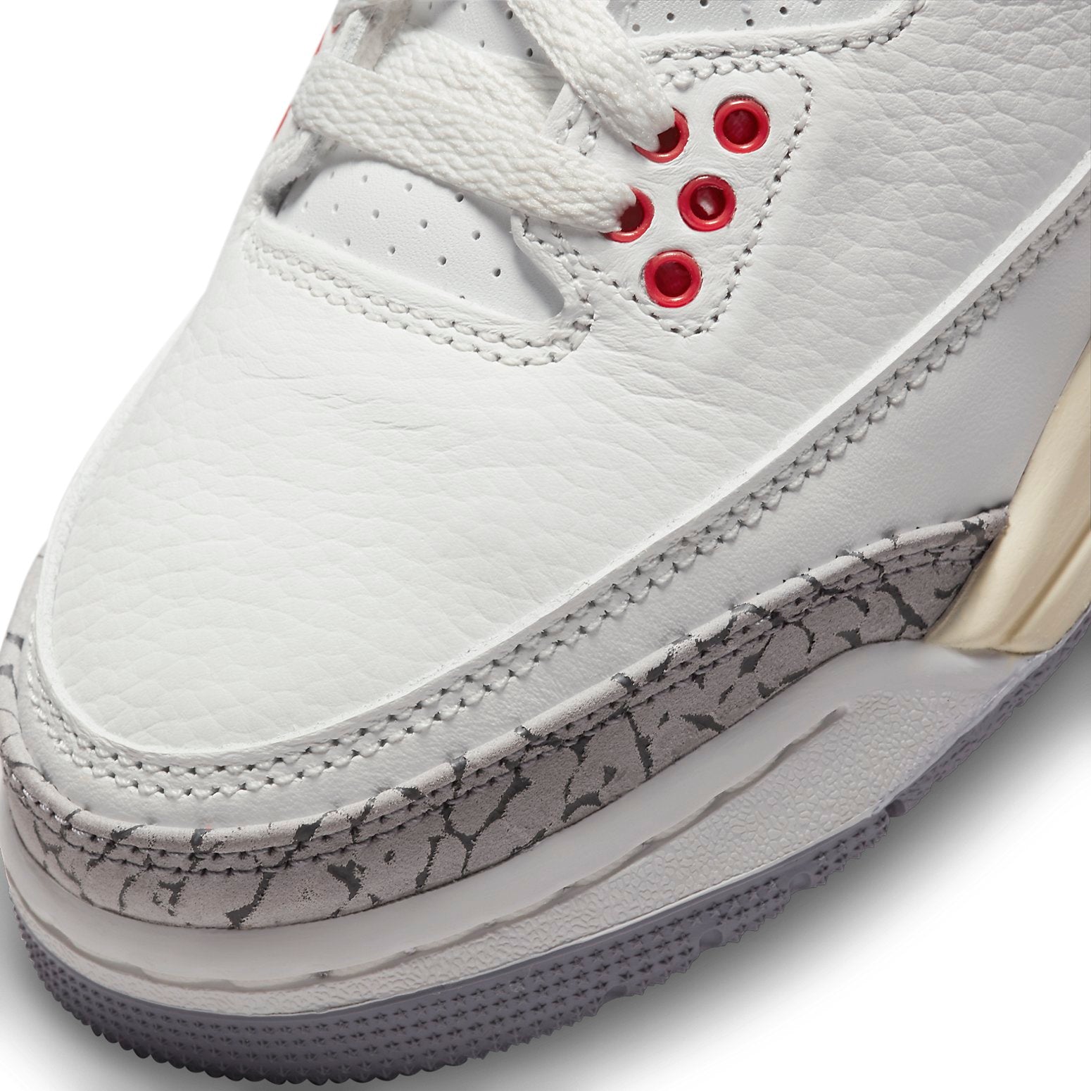 (GS) Air Jordan 3 Retro 'White Cement Reimagined' DM0967-100 #