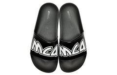 Alexander McQueen Logo Sandals Black/White 547040-R2587-1006 #