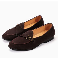 UrbanClass™ Men's Suede Leather Loafers - Elegance & Daily Comfort