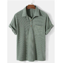 Urban Loose Men's Shirt - Comfortable Style and Urban Trend