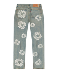 Dirty Wash Wreath 501 Light Wash