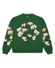 Cactus Tears Crewneck Green