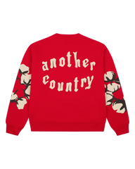 Cactus Tears Crewneck Red