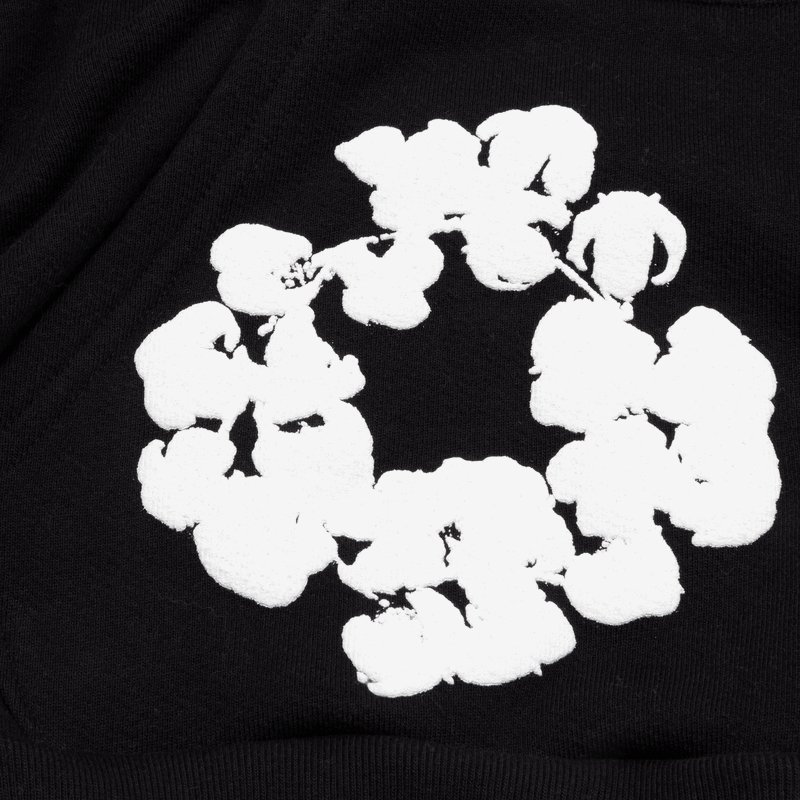 The Cotton Wreath Sweatshirt Black