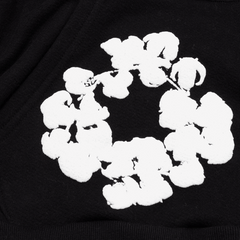 The Cotton Wreath Sweatshirt Black