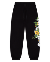 DT Floral Logo Sweatpant Black