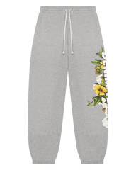 DT Floral Logo Sweatpant Black