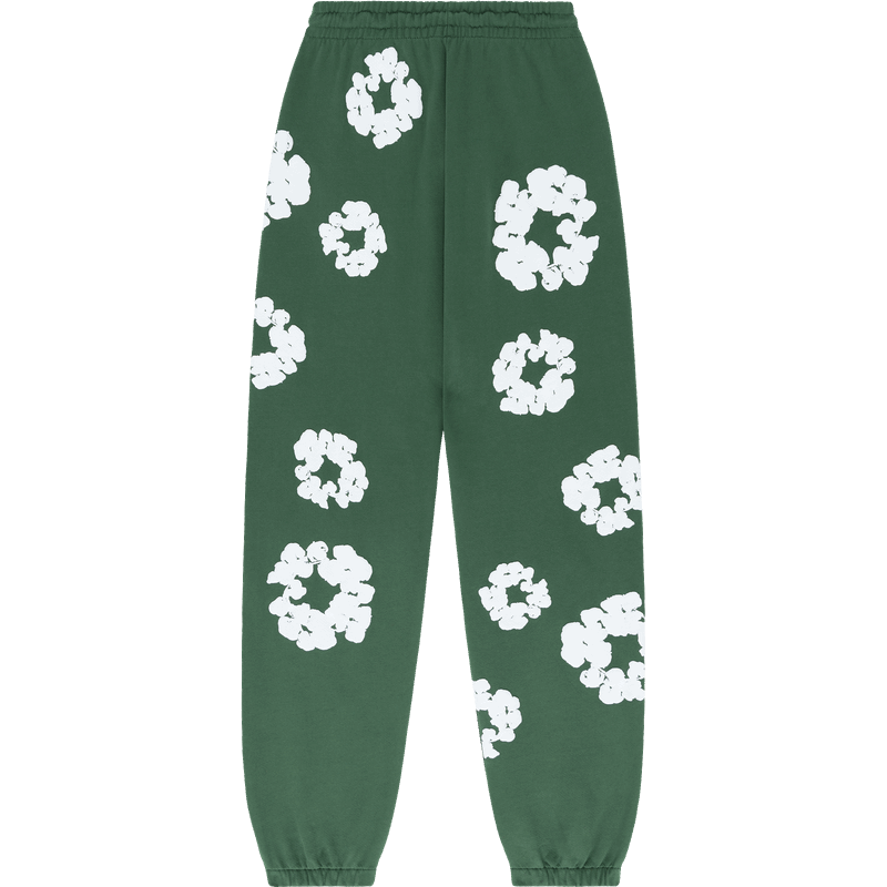 The Cotton Wreath Sweatpants Green