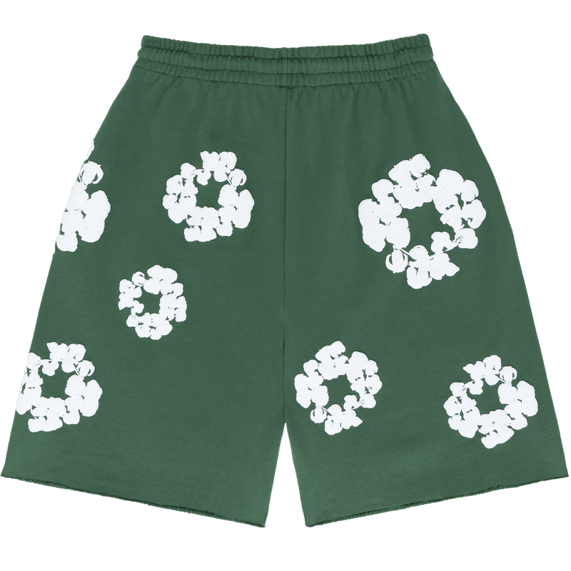 The Cotton Wreath Shorts Green