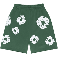 The Cotton Wreath Shorts Green