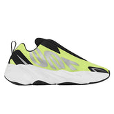 Adidas Yeezy Boost 700 MNVN Laceless Phosphor - Reflective Black Neoprene Slip-On Sneaker